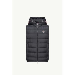 2026春夏 MONCLER モンクレール メンズMARSEILLAN HOODED DOWN GILETダウンベスト【Black 】【送料無料】【正規品】