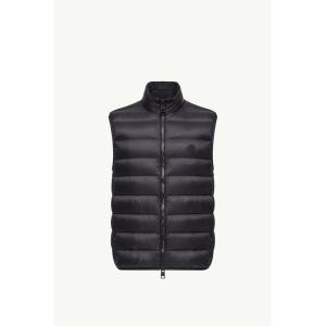 2026春夏 MONCLER モンクレール メンズDENEB DOWN GILETダウンベスト【Black 】【送料無料】【正規品】