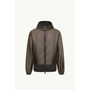 2026春夏 MONCLER モンクレール メンズGALVESTON HOODED WINDBREAKERジャケット【Brown 】【送料無料】【正規品】
