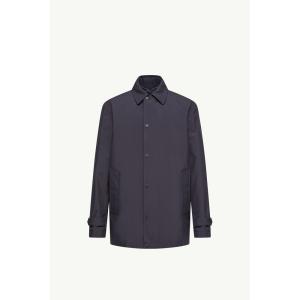 2026春夏 MONCLER モンクレール メンズBRECON MID-LENGTH 3-IN-1 DOWN SHIRT JACKETジャケット【Dark Blue 】【送料無料】【正規品】