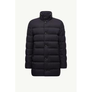 2026春夏 MONCLER モンクレール メンズVALLONPIERRE HOODED LONG DOWN JACKETダウンジャケット【Night Blue 】【送料無料】【正規品】