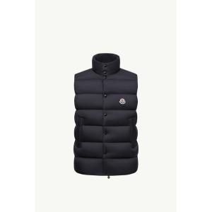 2026春夏 MONCLER モンクレール メンズTIBB DOWN GILETダウンベスト【Black 】【送料無料】【正規品】