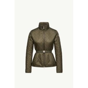 2026春夏 MONCLER モンクレール レディースGERANIUM FLORAL-QUILTED SHORT DOWN JACKETダウンジャケット【Olive Green 】【送料無料】【正規品】