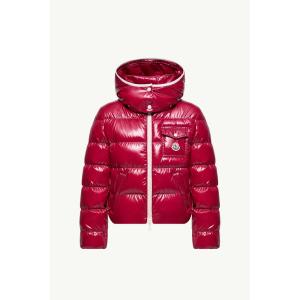 2026春夏 MONCLER モンクレール レディースANDRO HOODED SHORT DOWN JACKETダウンジャケット【Cherry Pink 】【送料無料】【正規品】
