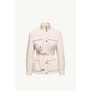 2026春夏 MONCLER モンクレール レディースMAITAKE BELTED SHORT JACKETジャケット【Light Beige 】【送料無料】【正規品】