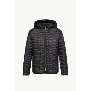 2026春夏 MONCLER モンクレール レディースEGLANTIER HOODED GEOMETRIC-QUILTED SHORT DOWN JACKETダウンジャケット【Black 】【送料無料】【正規品】