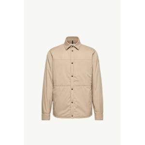2026/27秋冬 MONCLER モンクレール メンズREVOLINE DOWN SHIRT JACKETダウンジャケット【Light Beige 】【送料無料】【正規品】