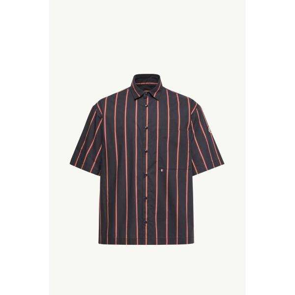 2026/27秋冬 MONCLER モンクレール メンズStriped Cotton Short S...