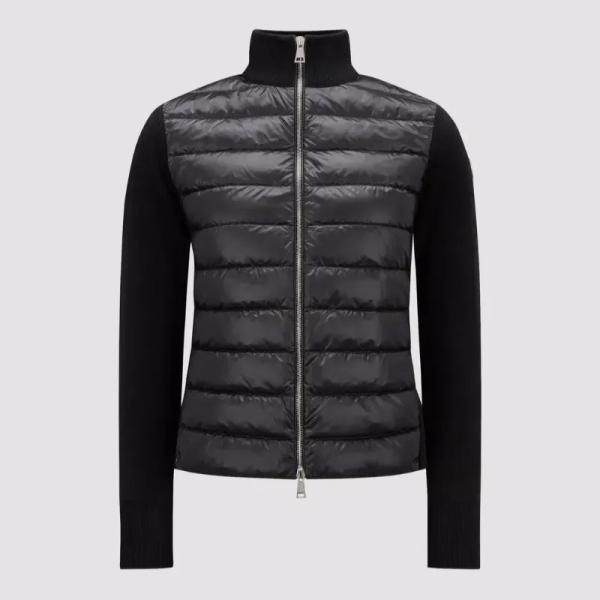 2024春夏 MONCLER モンクレール レディースCARDIGAN IMBOTTITO IN L...