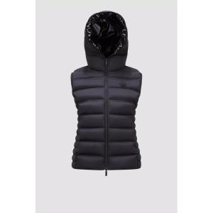 2024春夏 MONCLER モンクレール レディースGILET IMBOTTITO ALITERSEダウンベスト【nero 】【送料無料】【正規品】｜celebrity