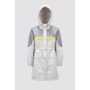 2024春夏 MONCLER モンクレール レディースPARKA BIANTEパーカー【bianco & grigio 】【送料無料】【正規品】｜celebrity