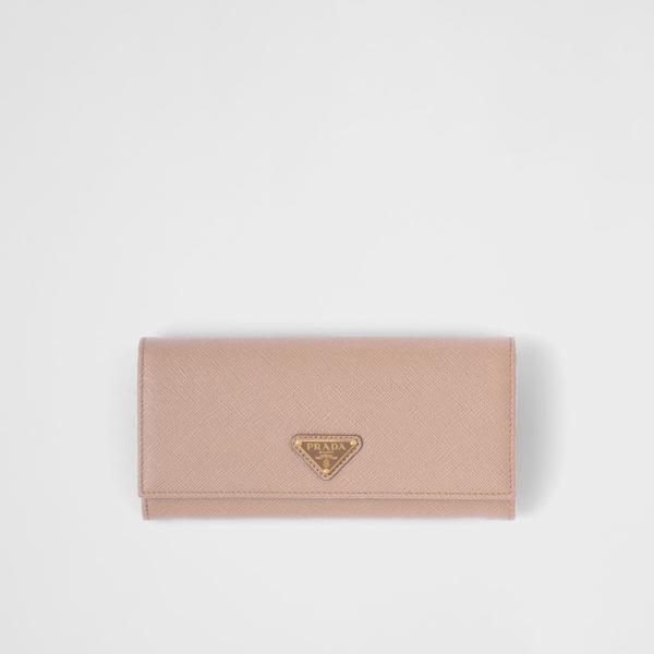 プラダ PRADA 2025秋冬 レディース サフィアーノトライアングル 長財布1MH132_QHH...