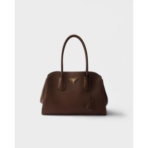 プラダ PRADA 2026秋冬 レディース ミディアム レザー トートバッグ【パリサンダー 】【送料無料】【正規品】