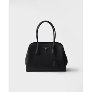 プラダ PRADA 2026秋冬 レディース ミディアム レザー トートバッグ【ブラック 】【送料無料】【正規品】