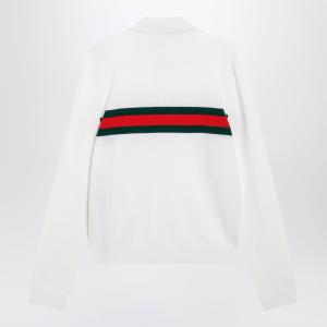 グッチ GUCCI メンズ カシミア ウェブ ...の詳細画像1