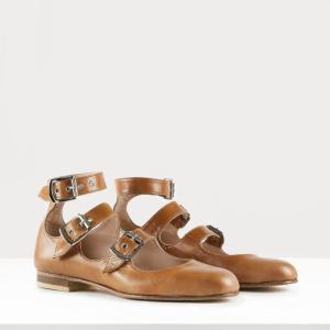 ヴィヴィアンウエストウッド Vivienne Westwood レディース ROMAN THREE STRAP SANDALサンダル【Beige 】【送料無料】【正規品】｜celebrity