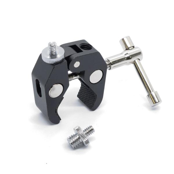 自転車 / 円筒パイプ対応 クランプタイプカメラアタッチメント - CAS-07