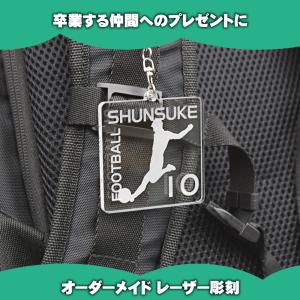 透明アクリル スポーツキーホルダー 球技 01...の詳細画像1