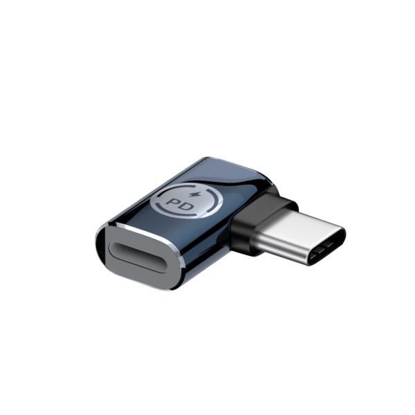 JTT iOS to TYPE-C 変換コネクタ 直角 L型 FLAT LITC-LR-FLAT