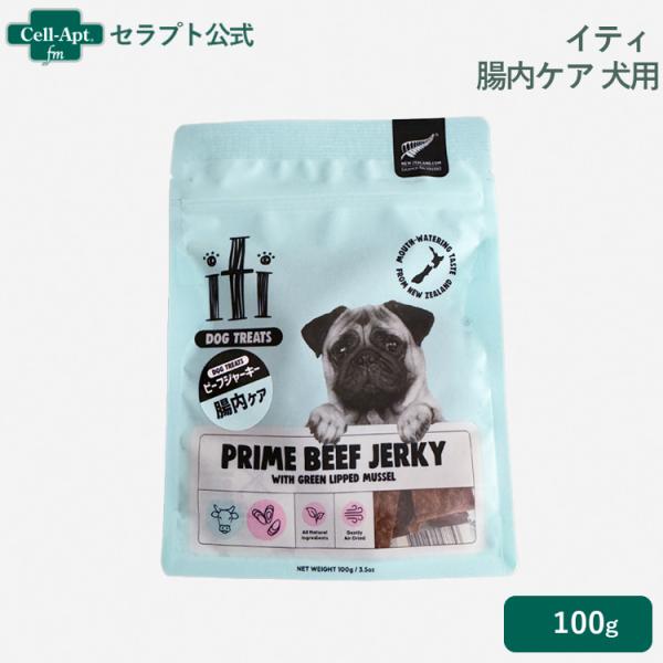 イティ iti トリーツ 凝縮カットビーフ 腸内ケア 犬用 100g ［ネコポス発送］6個まで(47...