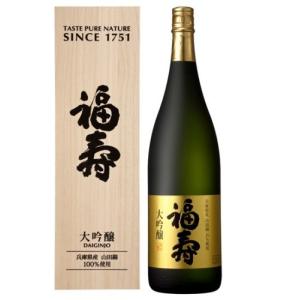 福寿 大吟醸 木箱入り 1800ml 日本酒 淡麗辛口 冷酒 上品 フルーティー