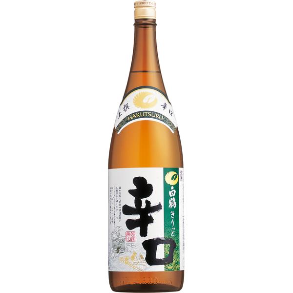 白鶴 上撰 きりっと辛口 1800ml 日本酒 淡麗辛口 芳醇 瓶