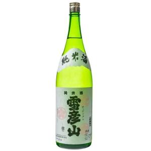 雪彦山 純米酒 1800ml 日本酒 やや辛口  爽やか 酸味 兵庫県 兵庫五国 播磨 姫路
