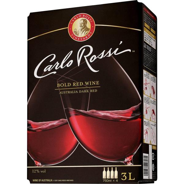 カルロ ロッシ ダーク ３リットル ボックス 赤ワイン フルボディ オーストラリア 凝縮感 厚み