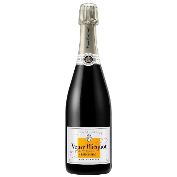 ヴーヴ・クリコ ホワイト ラベル ドゥミ・セック 750ml 贈り物 パーティー champagne...