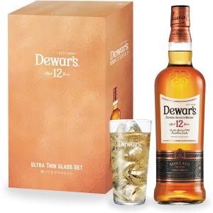 デュワーズ 12年 薄づくりタンブラー付き ギフトセット 700ml おまけ