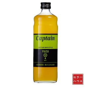 中村商店キャプテンゆず600ml×12本(1ケー...の商品画像