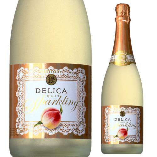 ワイン サントリー デリカ フルーツスパークリング ピーチ フレシネ 750ml お歳暮 御歳暮 手...
