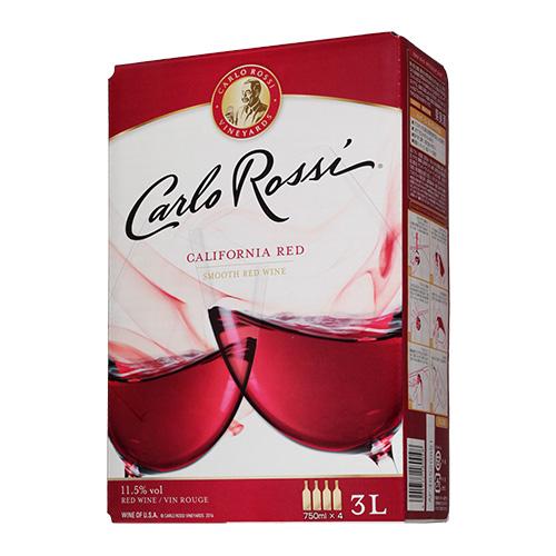 ワイン ボックスワイン 箱ワイン カルロ ロッシ レッド バッグ イン ボックス 3L BOX カル...