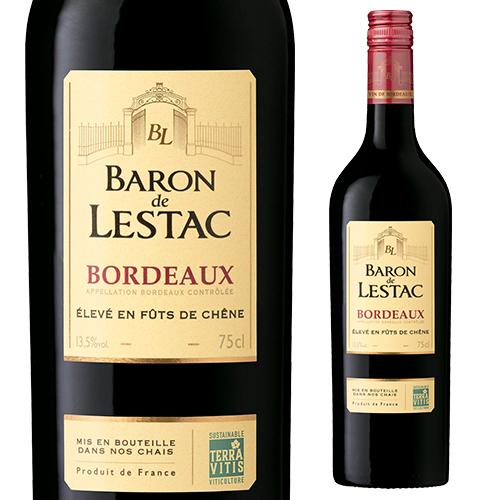 ワイン バロン ド レスタック ボルドー ルージュ750ml likaman_BDA 手土産 お祝い...
