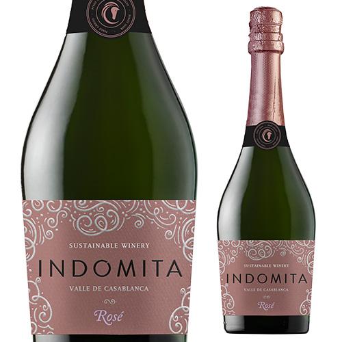 ワイン ロゼ泡ワイン インドミタ ブリュット ロゼ 750ml チリ 辛口ロゼ スパークリングワイン...