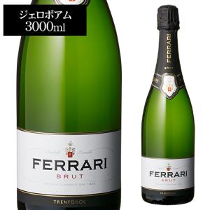 取り寄せ商品・キャンセル不可 フェッラーリ ブリュットNV 正規品 3,000ml 3L イタリア 辛口 白 シャルドネ スパークリングワイン スプマンテ 浜運｜cellar