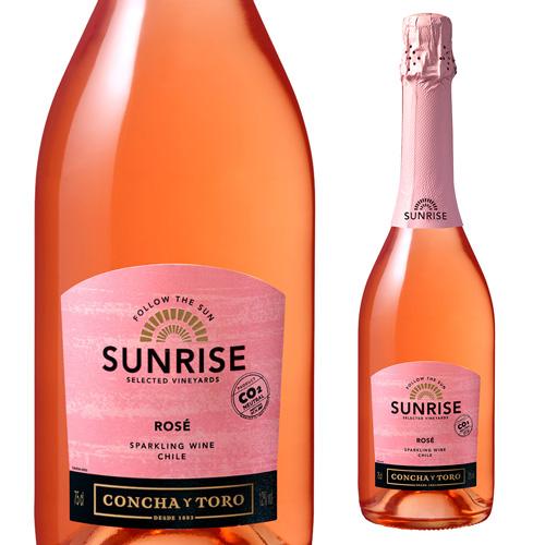スパークリングワイン サンライズ スパークリング ロゼ コンチャ イ トロ750ml 泡 辛口 チリ...