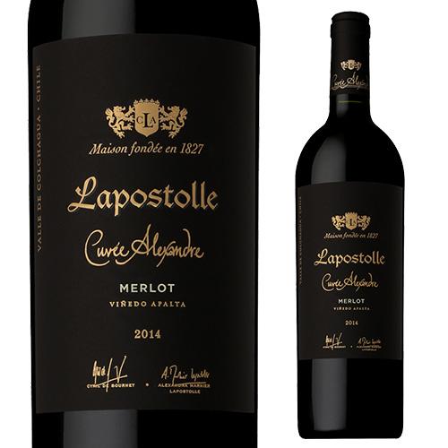 赤ワイン キュヴェ アレクサンドル メルロ ラポストール 750ml 辛口 フルボディ チリ長S 虎...
