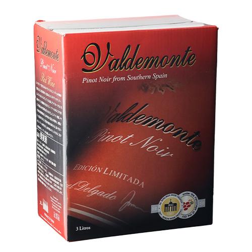 ボックスワイン 赤 箱ワイン バルデモンテ ピノノワール 3L スペイン 辛口 BIB 750ml換...
