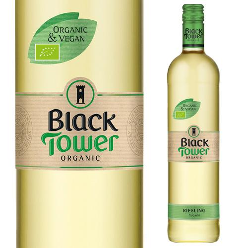 白ワイン ブラック タワー ドライリースリング　オーガニック レー ケンダーマン 750ml ドイツ...