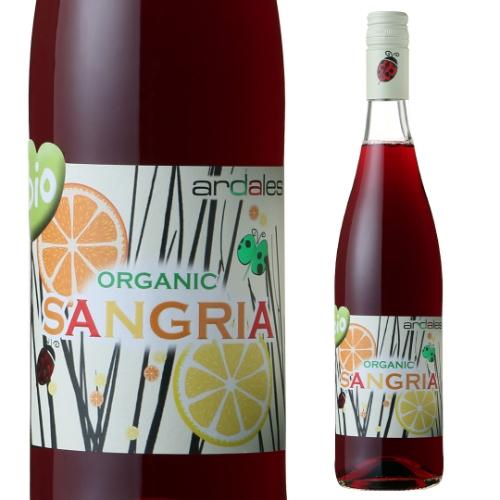赤ワイン アルダレス オーガニック サングリア 750ml スペイン カスティーリャ ラ マンチャ ...