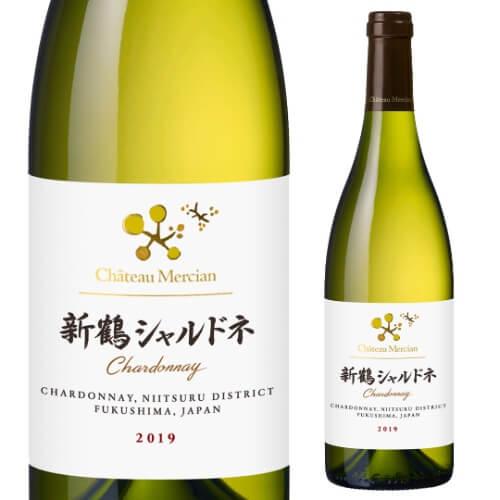 白ワイン シャトー メルシャン 新鶴 シャルドネ (2021) 750ml 日本 福島県 シャルドネ...