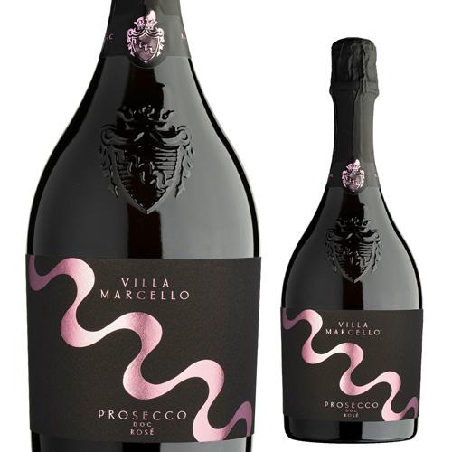 スパークリングワイン ヴィッラ マルチェッロ プロセッコ ロゼ ブリュット ミレジマート750ml ...