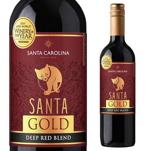 赤ワイン サンタカロリーナ サンタ ゴールド ディープ レッド ブレンド サントリー 750ml  ...