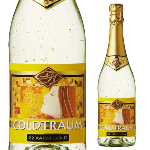 スパークリングワイン 金箔入り ゴールドトラウム スパークリング ホワイト   750ml  ドイツ...