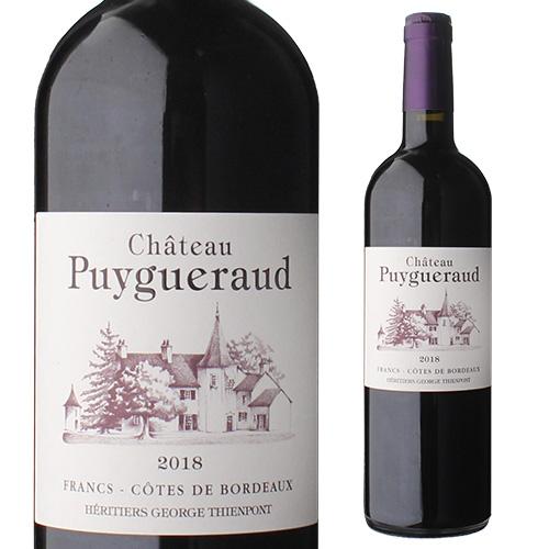 赤 辛口 シャトー ピュイゲロー (2018) 750ml フランス ボルドー メドック メルロー ...