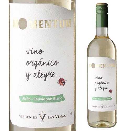 白ワイン モメンタム ホワイト オーガニック ヴィルヘン デ ラス ヴィニャス 750ml スペイン...