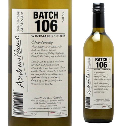 白ワイン ワインメーカーズ ノート シャルドネ バッチ106 アンドリュー ピース 750ml オー...
