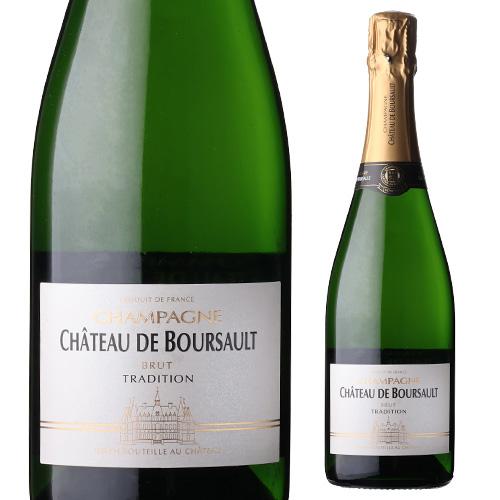 シャンパーニュ 辛口 シャトー ド ブルソー ブリュット トラディション NV 正規 箱なし NM ...