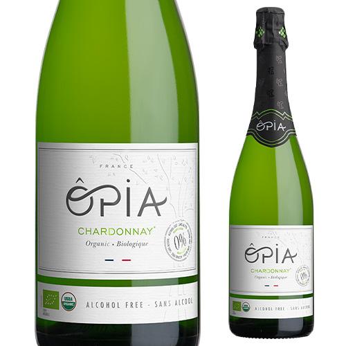 ノンアルコールワイン オピア シャルドネ スパークリング オーガニック ノンアルコール NV 白泡 ...